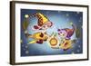 Two Friends-Olga And Alexey Drozdov-Framed Giclee Print