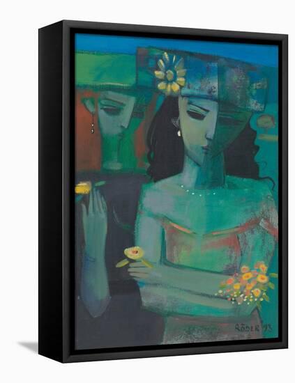 Two from Ys II-Endre Roder-Framed Stretched Canvas