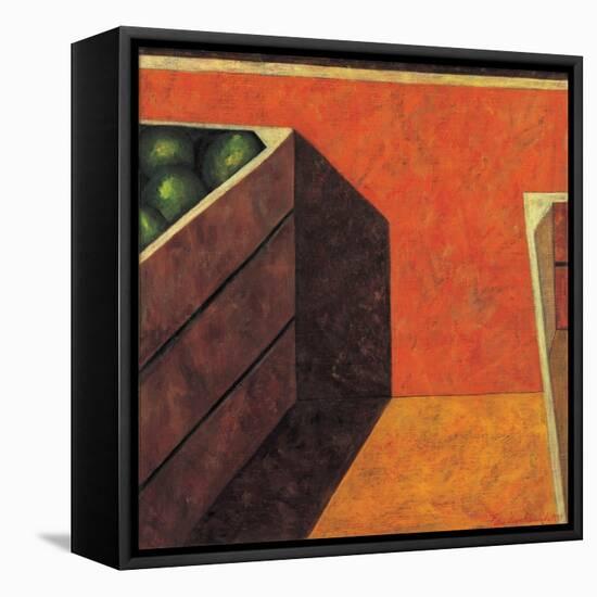 Two Fruit Crates, 1999-Pedro Diego Alvarado-Framed Stretched Canvas