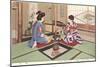 Two Geishas, Photograph-null-Mounted Art Print