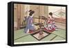 Two Geishas, Photograph-null-Framed Stretched Canvas