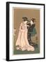 Two Geishas-null-Framed Art Print