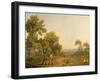 Two Gentlemen Going a Shooting-George Stubbs-Framed Giclee Print