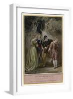 Two Gentlemen of Verona, Julia Disguised as a Page is Revealed, and Wins Back Proteus's Love-James Ogborne-Framed Art Print