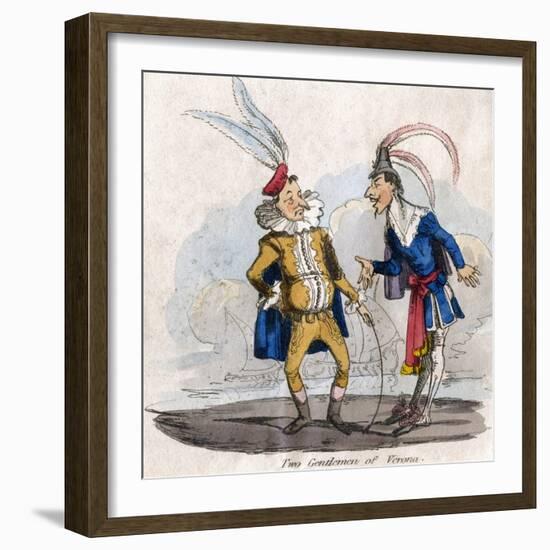 Two Gentlemen of Verona-null-Framed Giclee Print