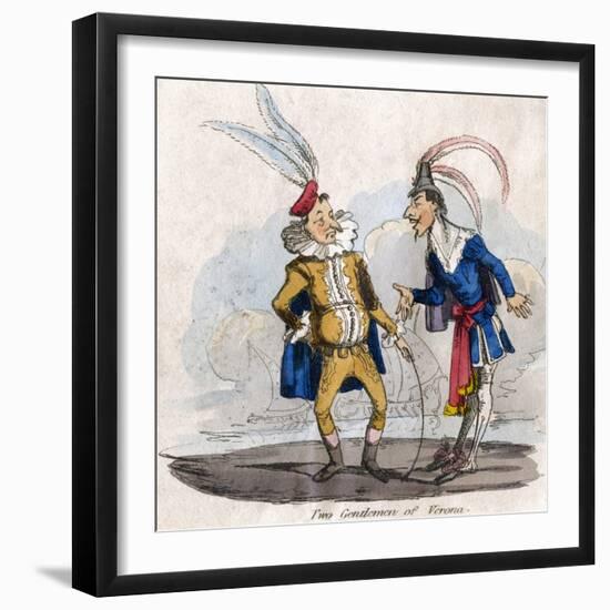 Two Gentlemen of Verona-null-Framed Giclee Print