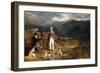 Two Gentlemen with Pointers on a Grouse Moor, 1824-John Frederick Herring I-Framed Giclee Print