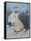 Two German Ladies Wave Farewell to a U-Boat-B. Wennerberg-Framed Stretched Canvas