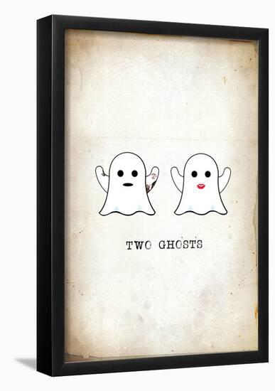 Two Ghosts-null-Framed Poster