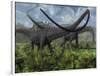 giant diplodocus