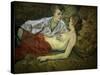 Two Girlfriends-Henri de Toulouse-Lautrec-Stretched Canvas