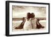 Two Girlfriends-Betsy Cameron-Framed Art Print