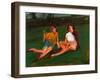 Two Girls, 2004-Daniel Clarke-Framed Giclee Print