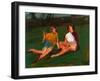 Two Girls, 2004-Daniel Clarke-Framed Giclee Print