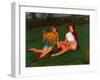 Two Girls, 2004-Daniel Clarke-Framed Giclee Print