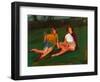 Two Girls, 2004-Daniel Clarke-Framed Giclee Print