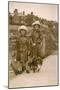 Two Girls and a Dog, Westgate on Sea, Kent-null-Mounted Photographic Print