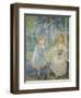 Two Girls at a Window, 1892-Berthe Morisot-Framed Giclee Print