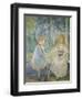 Two Girls at a Window, 1892-Berthe Morisot-Framed Giclee Print