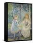 Two Girls at a Window, 1892-Berthe Morisot-Framed Stretched Canvas