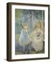 Two Girls at a Window, 1892-Berthe Morisot-Framed Giclee Print