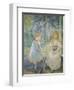 Two Girls at a Window, 1892-Berthe Morisot-Framed Premium Giclee Print