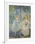 Two Girls at a Window, 1892-Berthe Morisot-Framed Giclee Print