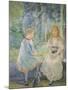 Two Girls at a Window, 1892-Berthe Morisot-Mounted Giclee Print