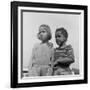 Two Girls at Camp Christmas Seals, a Racially Integrated Summer Camp in Haverstraw, NY-Gordon Parks-Framed Photo