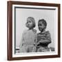 Two Girls at Camp Christmas Seals, a Racially Integrated Summer Camp in Haverstraw, NY-Gordon Parks-Framed Photo