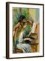 Two Girls at the Piano, 1892-Pierre-Auguste Renoir-Framed Giclee Print