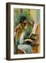 Two Girls at the Piano, 1892-Pierre-Auguste Renoir-Framed Giclee Print