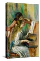 Two Girls at the Piano, 1892-Pierre-Auguste Renoir-Stretched Canvas