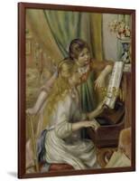 Two Girls at the Piano, c.1892-Pierre-Auguste Renoir-Framed Giclee Print