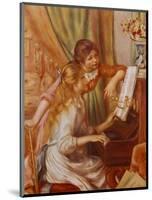 Two Girls at the Piano-Pierre-Auguste Renoir-Mounted Art Print