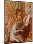 Two Girls at the Piano-Pierre-Auguste Renoir-Mounted Art Print