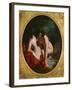 Two Girls Bathing (Oil on Panel)-William Etty-Framed Giclee Print