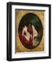 Two Girls Bathing (Oil on Panel)-William Etty-Framed Giclee Print