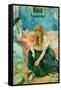 Two Girls. Date/Period: Ca. 1894. Painting. Oil on canvas. Height: 25.63 mm (1 in); Width: 21.25...-Berthe Morisot-Framed Stretched Canvas