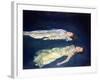 Two Girls Floating, 2004-Lucinda Arundell-Framed Giclee Print