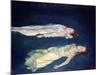 Two Girls Floating, 2004-Lucinda Arundell-Mounted Giclee Print