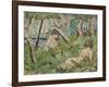 Two Girls in the Woods-Otto Mueller-Framed Giclee Print