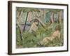 Two Girls in the Woods-Otto Mueller-Framed Giclee Print