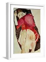 Two Girls (Lovers), 1911-Egon Schiele-Framed Giclee Print