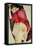Two Girls (Lovers), 1911-Egon Schiele-Framed Stretched Canvas
