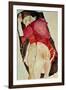 Two Girls (Lovers), 1911-Egon Schiele-Framed Giclee Print