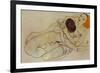 Two Girls (Lovers), 1914-Egon Schiele-Framed Giclee Print