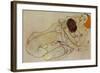 Two Girls (Lovers), 1914-Egon Schiele-Framed Giclee Print