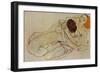 Two Girls (Lovers), 1914-Egon Schiele-Framed Giclee Print