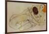 Two Girls (Lovers), 1914-Egon Schiele-Framed Giclee Print